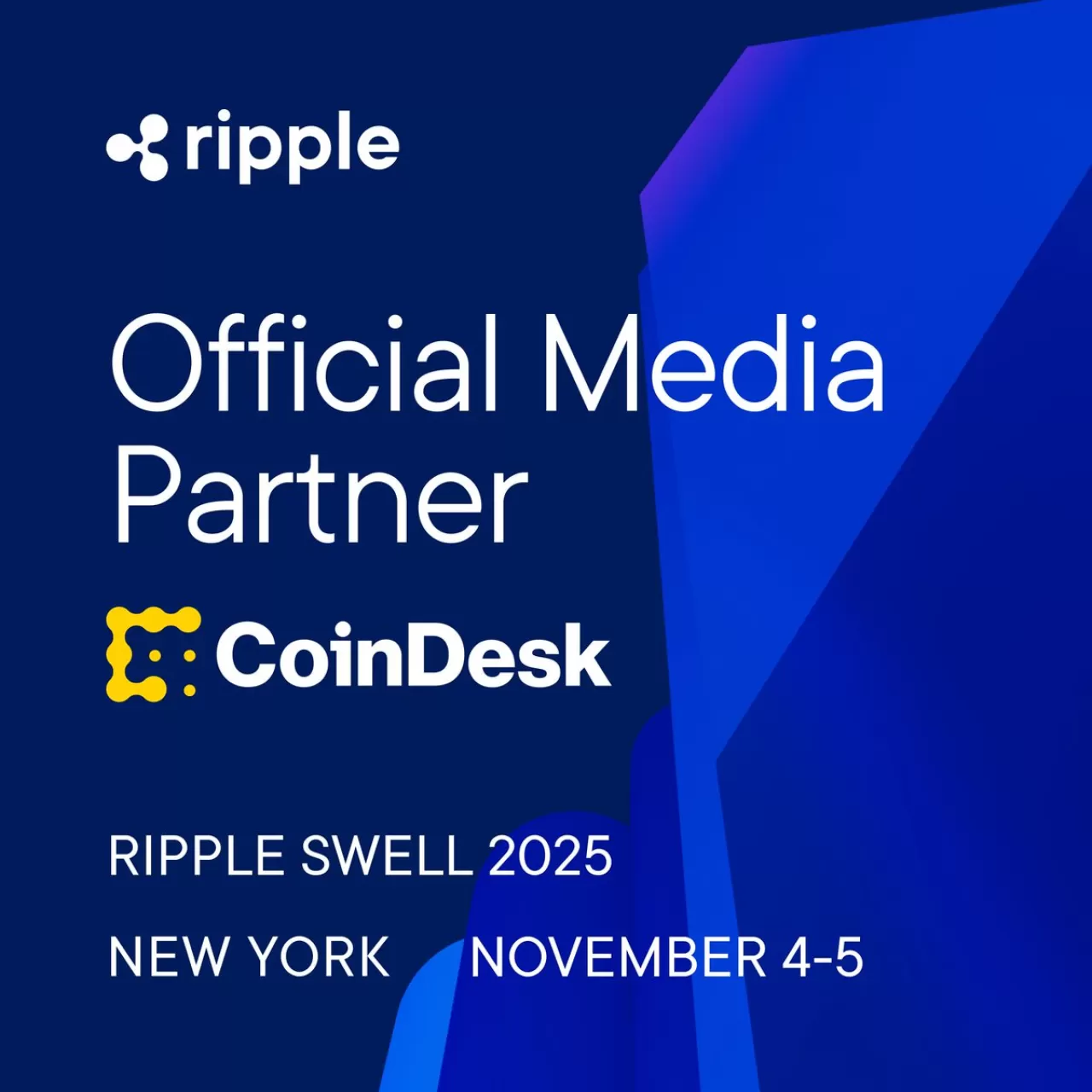 Ripple Swell 2025, New York'ta Kurumsal Blok Zinciri Gündemini Belirlemeye Hazırlanıyor