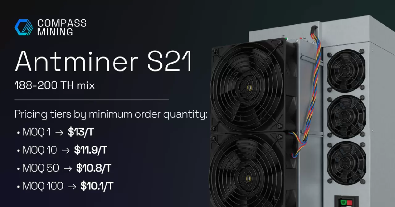 Compass Mining Platformu'nda Online Bitcoin Madenci Ekipmanları Satışa Çıktı