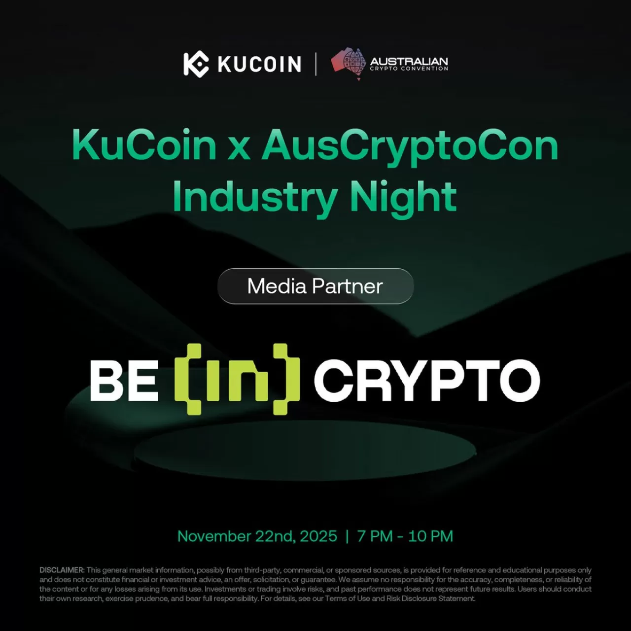 KuCoin ve AusCryptoCon, Sidney'de Web3 Gecesi Düzenliyor