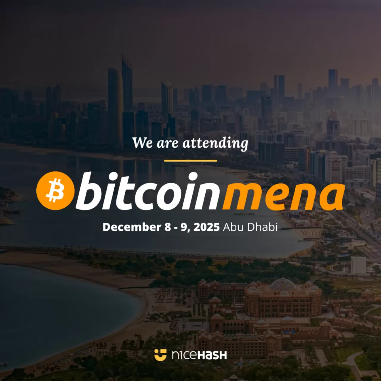 NiceHash, Bitcoin MENA Konferansı'nda Yatırımcılarla Buluşuyor