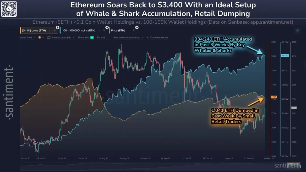 Ethereum Yatırımcıları 3 Haftada 3.15 Milyar Dolarlık ETH Topladı