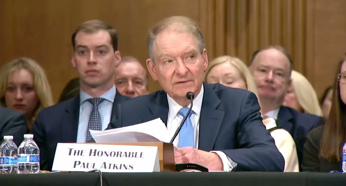 Senato'da SEC Adayı Paul Atkins İçin Oylama Yapılacak