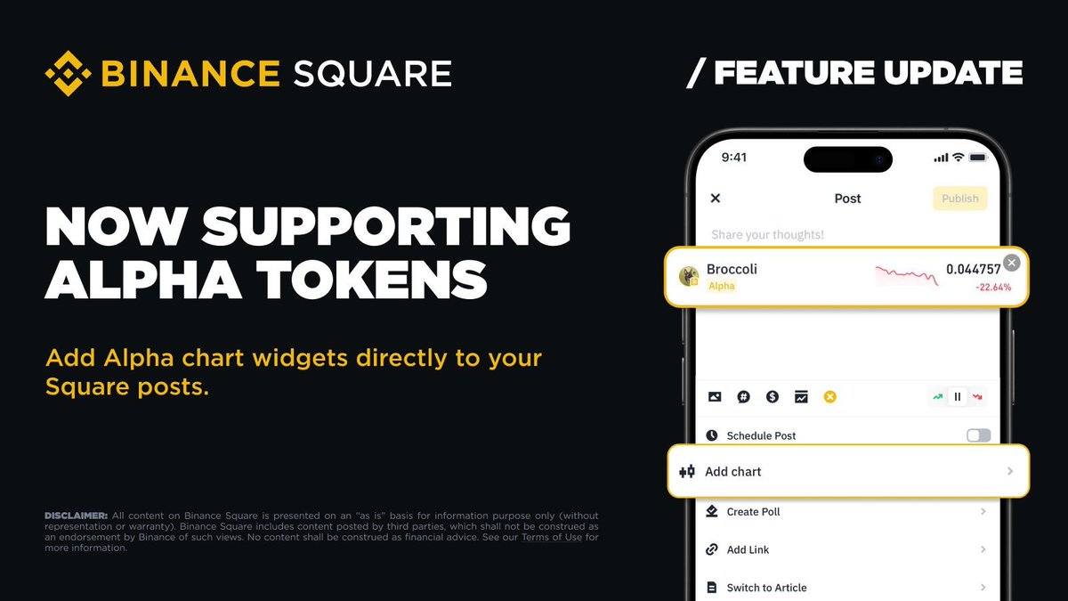 Binance Alpha'da Yeni Alpha Token'lar: Square Entegrasyonuyla İçerik Görünürlüğü Artıyor