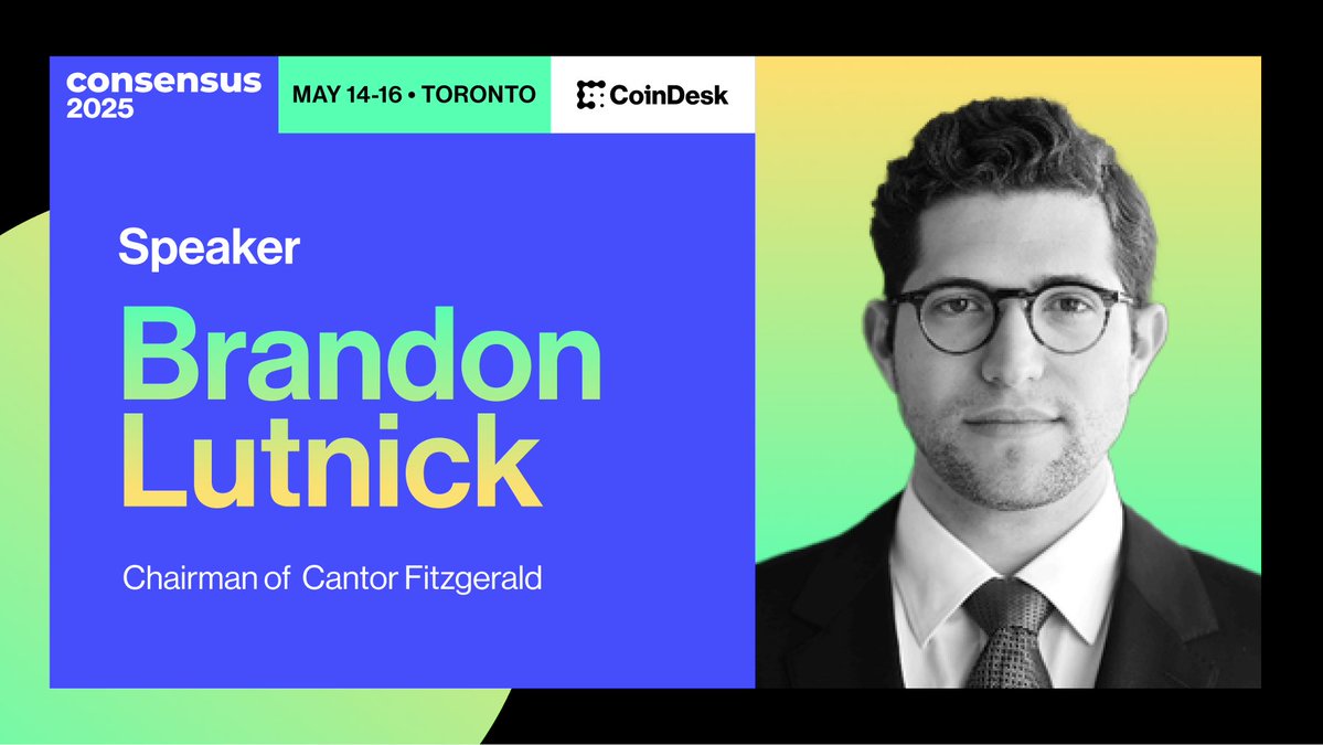 Cantor Fitzgerald Chairman, Consensus 2025'te Dijital Varlık Sektörüne Gökten Bakış