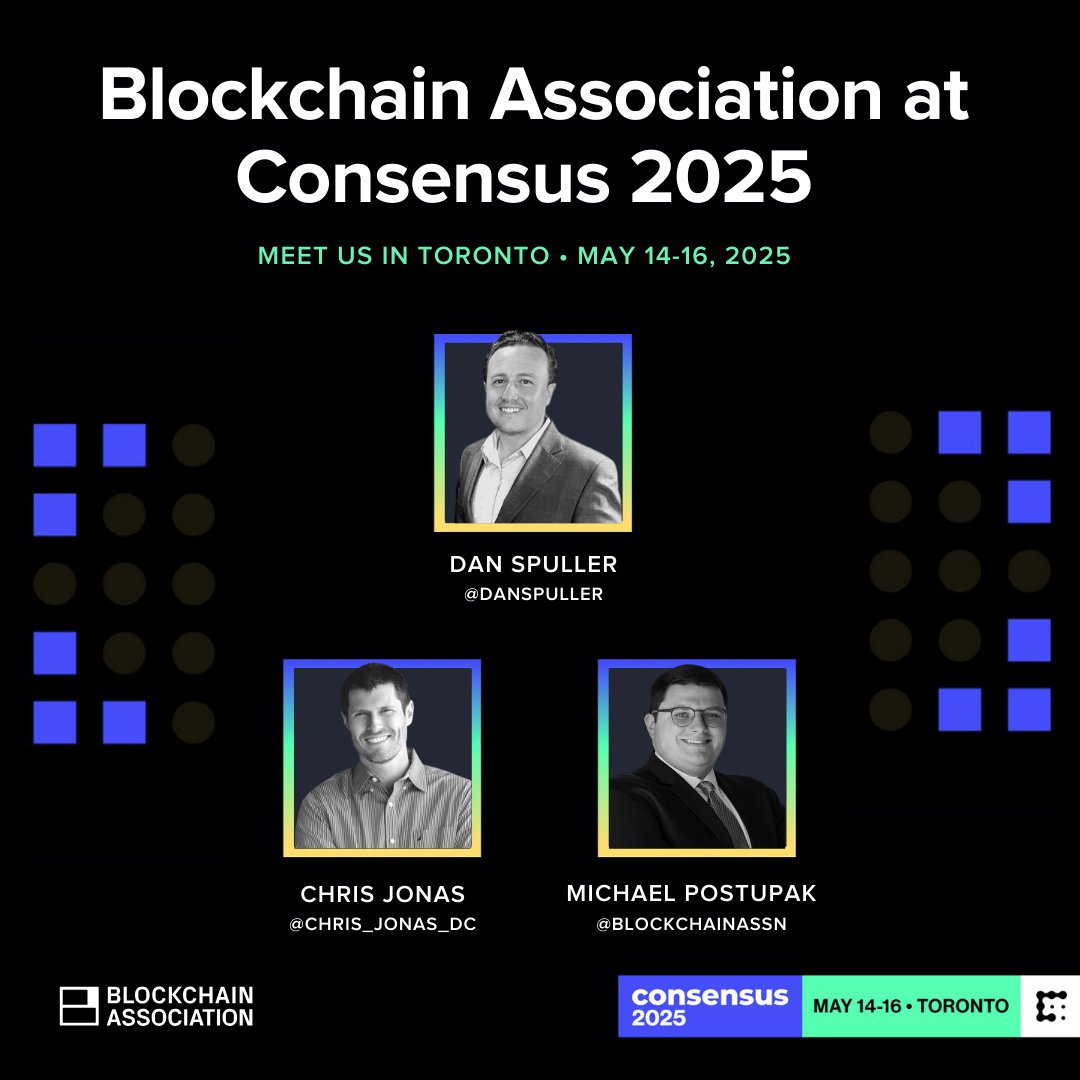 Blockchain Association, Consensus 2025'te Yer Alacak