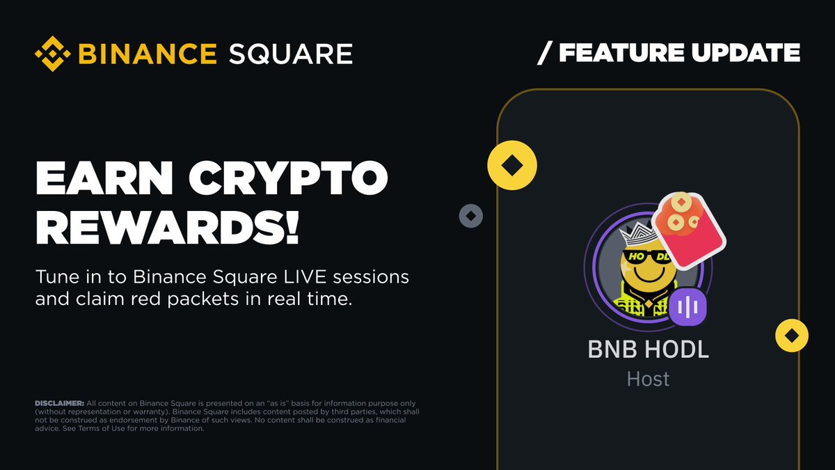 Binance Square'de Canlı Yayınlarla Ödüller Dağıtılıyor
