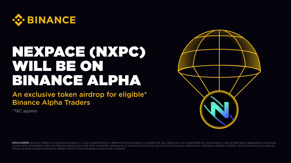 Binance, NEXPACE (NXPC) Listelemesiyle Yeni Bir Dijital Varlık Sunuyor