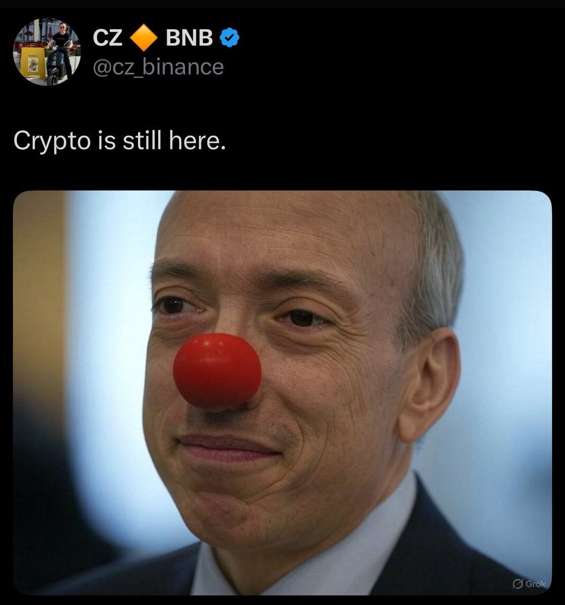 Binance Kurucusu CZ, SEC Eski Başkanı Gensler'a Yönelik Açıklama Yaptı