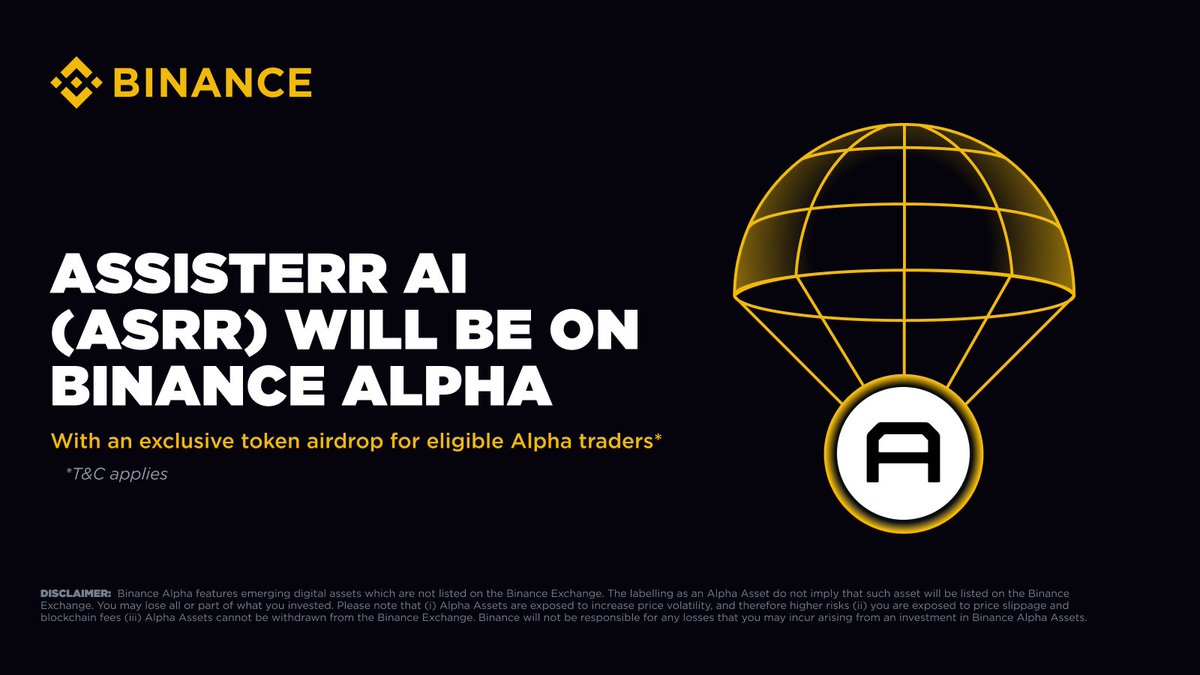 Binance Alpha'da Assisterr AI (ASRR) Listeleniyor: Airdrop Fırsatı