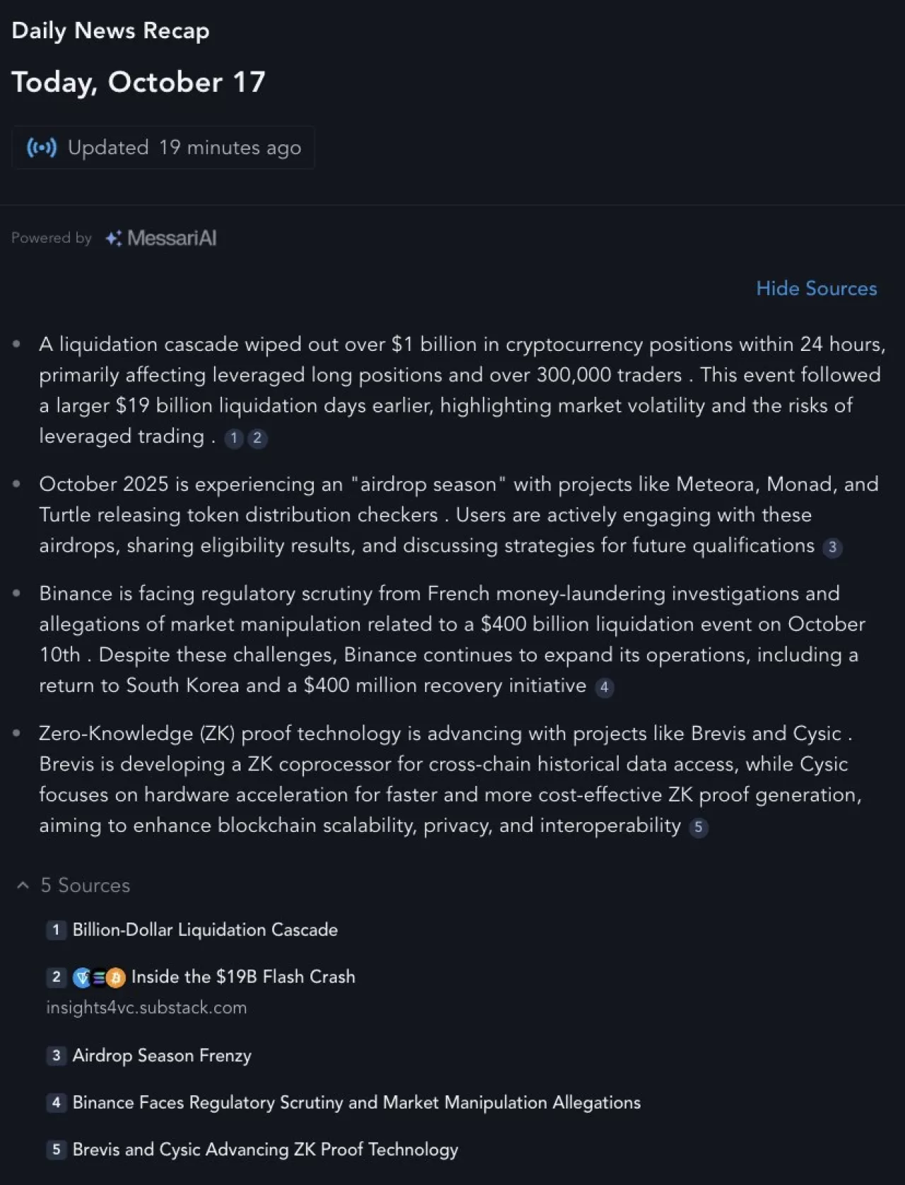 Sabahınıza Kripto Haberleri ile Başlayın: Messari Crypto Günlük Bülten