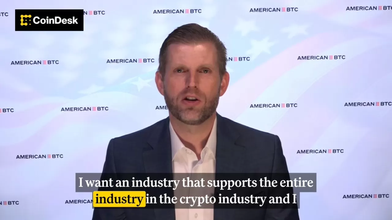 Eric Trump Kripto Endüstrisini Birlik Olmaya Çağırdı